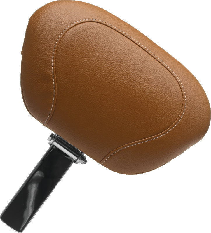 Mustang 14-21 Indian Chieftain,Vintage,Dk Horse,RdMaster,Springfield Passenger Backrest - Brown Backrests Mustang Motorcycle