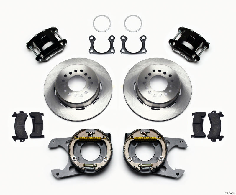 Wilwood D154 P/S Park Brake Kit Big Ford 2.36in Offset Big Brake Kits Wilwood