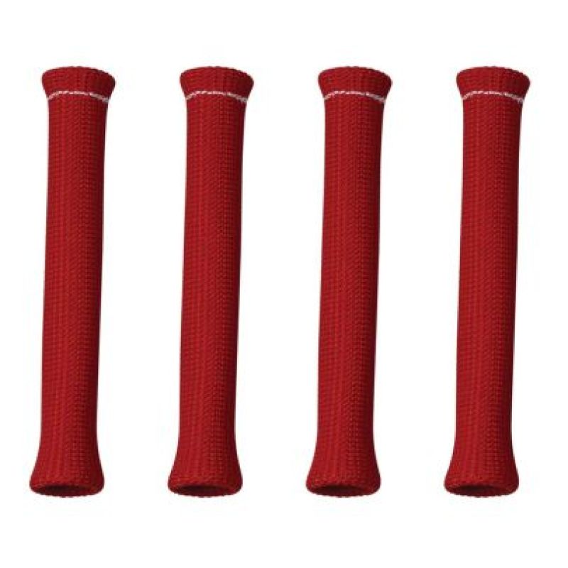 Moroso High Temperature Spark Plug Boot Protectors - Red (4 Pack) Spark Plugs Moroso