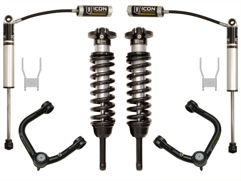 ICON 12-15 Toyota Hilux 0-3in Stage 3 Suspension System w/Tubular Uca Coilovers ICON