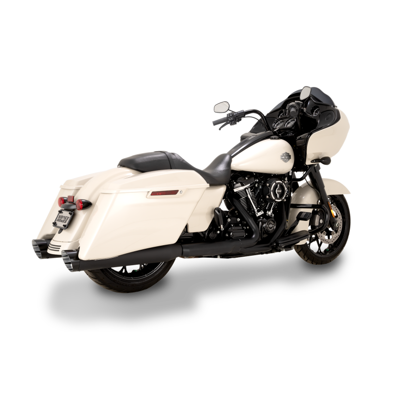 Vance & Hines Harley-Davidson M8 Touring Razorback 450 Slip-ons - Black Powersports Exhausts Vance and Hines