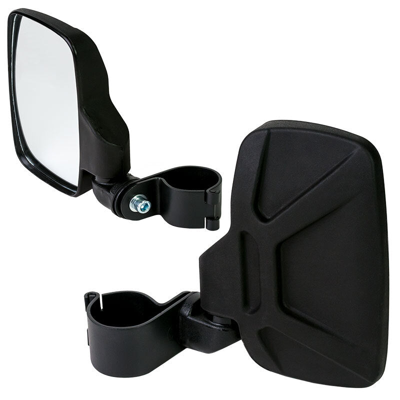 Seizmik 01+ A Cat/ Hon/JD/ Kaw/ Pol/ Suz/ Yam Breakaway Sideview Mirror - 1.75 in. Steel Clamp Pair Side Mirrors Seizmik