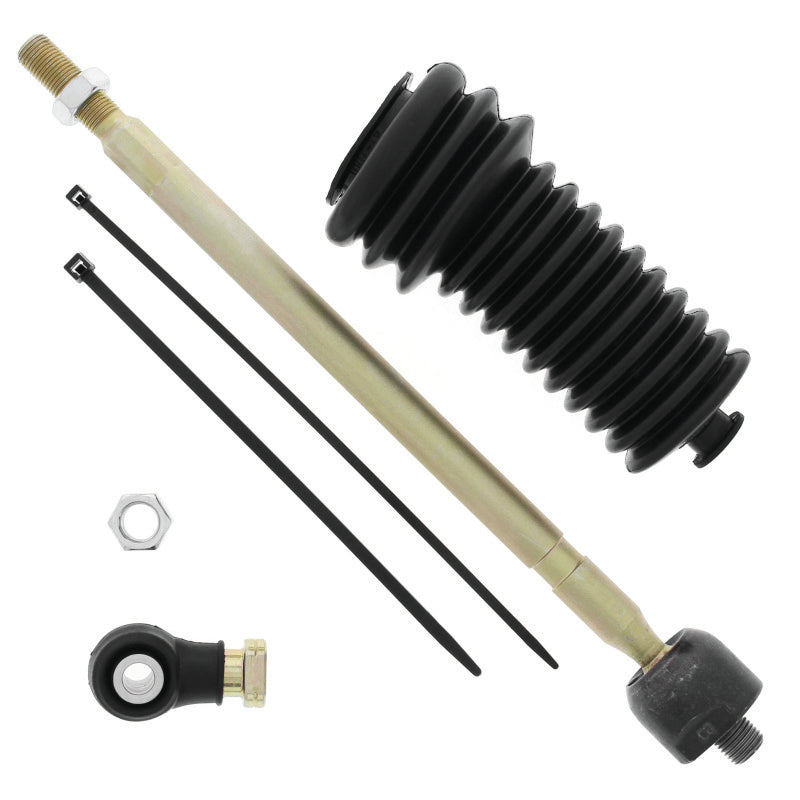 QuadBoss 10-14 Polaris Ranger 400 4x4 Steering Rack Tie Rod Assembly Kit - Right Inner & Outer Tie Rods QuadBoss