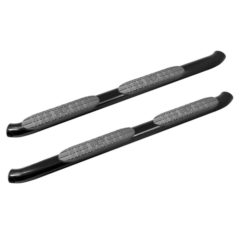 Westin 18-20 Jeep Wrangler JL Unlimited 4DR PRO TRAXX 4 Oval Nerf Step Bars - Textured Black Nerf Bars Westin