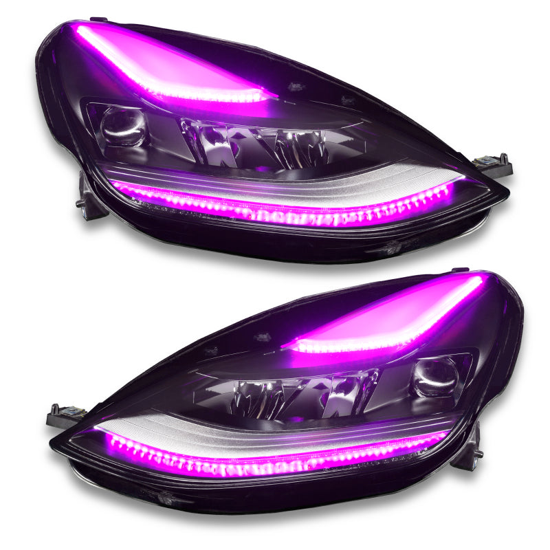 Oracle 2021+ Tesla Model 3 Dynamic ColorSHIFT Headlight DRL Upgrade Kit Headlights ORACLE Lighting