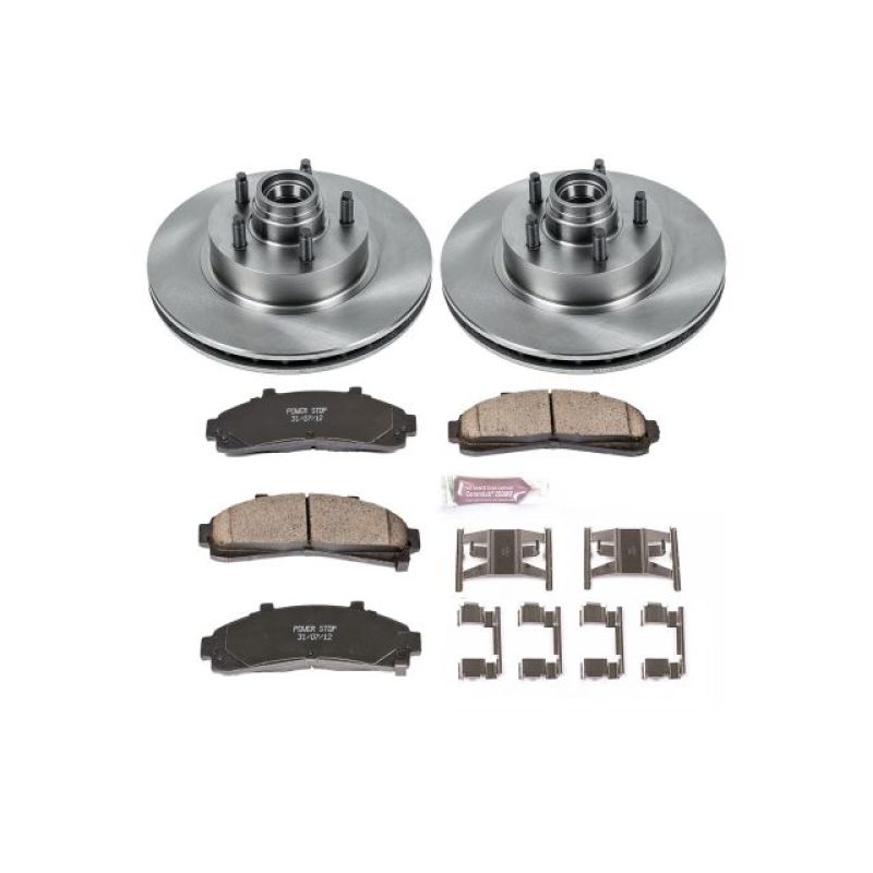Power Stop 95-01 Ford Explorer Front Autospecialty Brake Kit Brake Kits - OE PowerStop