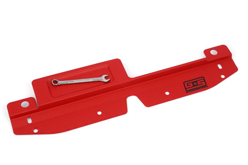 GrimmSpeed 08+ Subaru Impreza/WRX/STI Radiator Shroud w/Tool Tray - Red Radiator Shrouds GrimmSpeed
