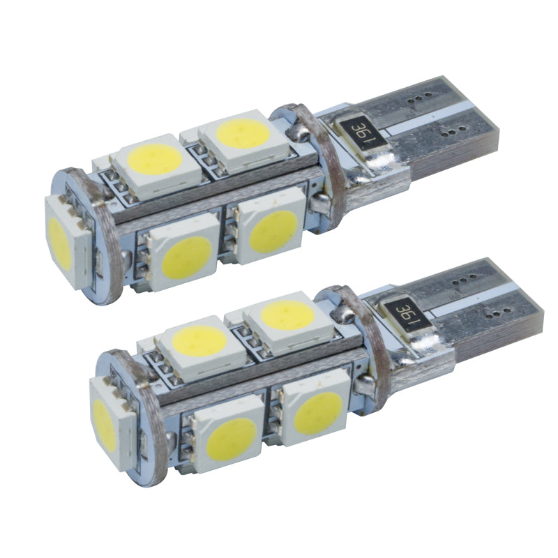 Oracle T10 5 LED 3 Chip SMD Bulbs (Pair) - Cool White Bulbs ORACLE Lighting