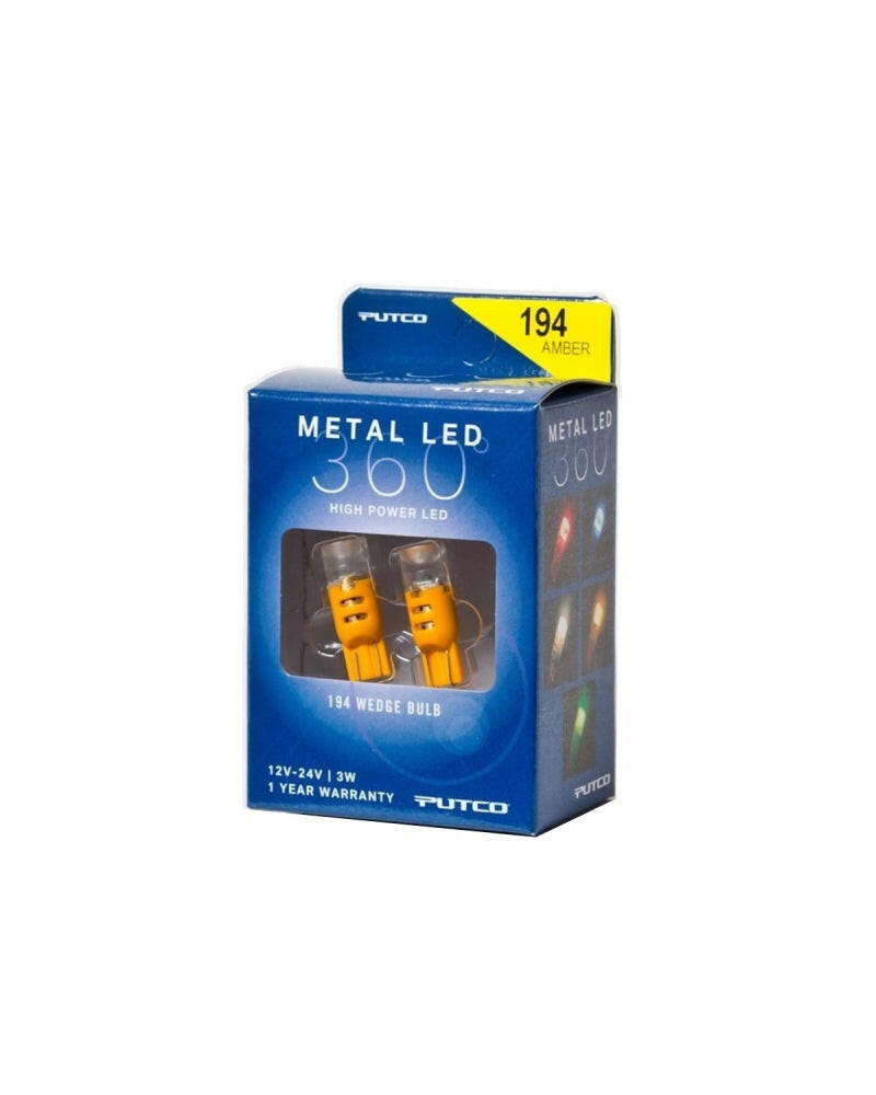 Putco 194 - Amber Metal 360 LED Light Strip LED Putco