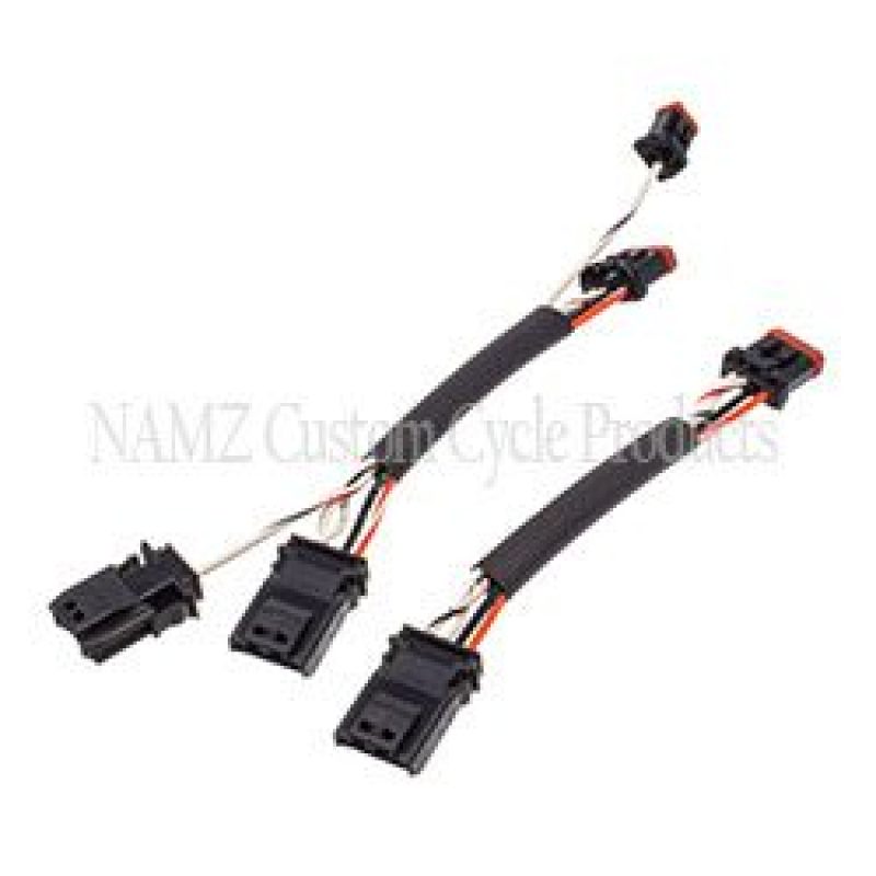 NAMZ 2012+ V-Twin Dyna Handlebar Control Xtension Harness 15in. Wiring Harnesses NAMZ