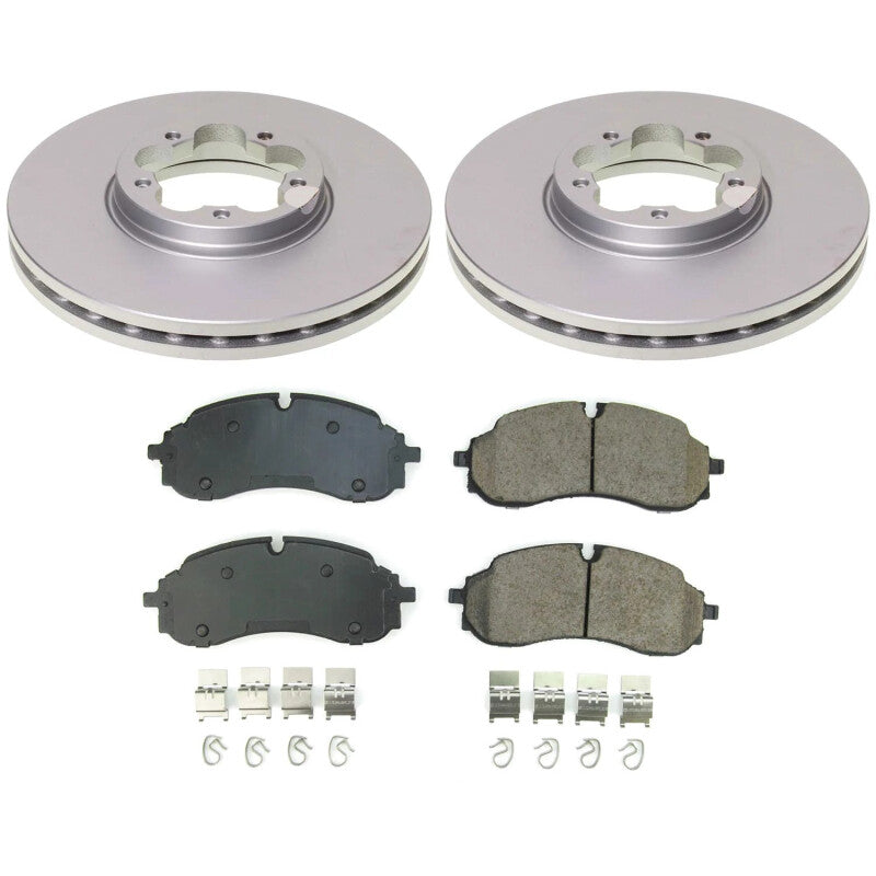 Power Stop 22-23 Ford E-Transit Front Z17 Coated Brake Kit Brake Kits - Performance Blank PowerStop