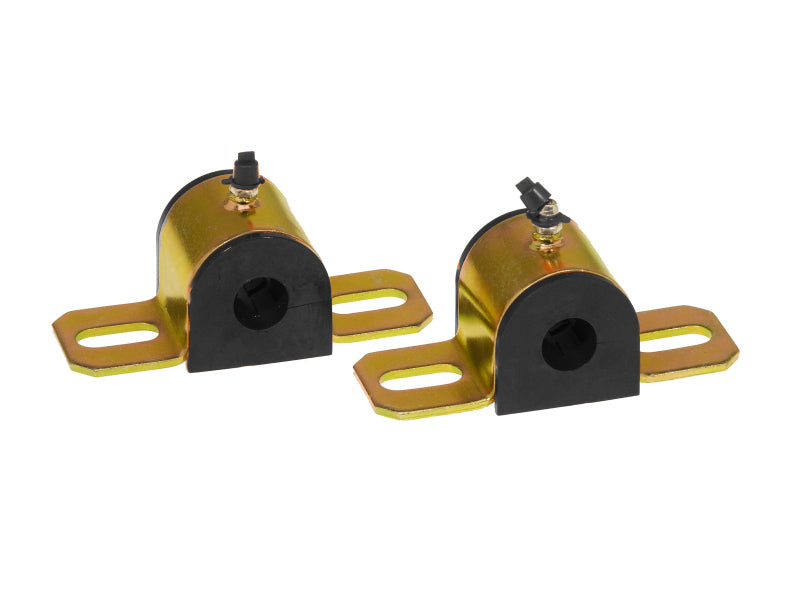Prothane Universal Greasable Sway Bar Bushings - 3/4in - Type B Bracket - Black Sway Bar Bushings Prothane