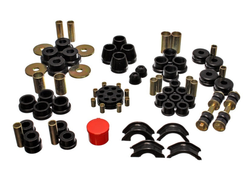 Energy Suspension 70-70 Nissan 240Z Black Hyper-Flex Master Bushing Set Bushings - Full Vehicle Kits Energy Suspension