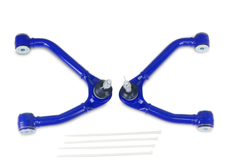 SuperPro 09-14 Chevrolet Silverado 1500 / GMC Sierra 1500 Front Upper Control Arm Set Control Arms Superpro