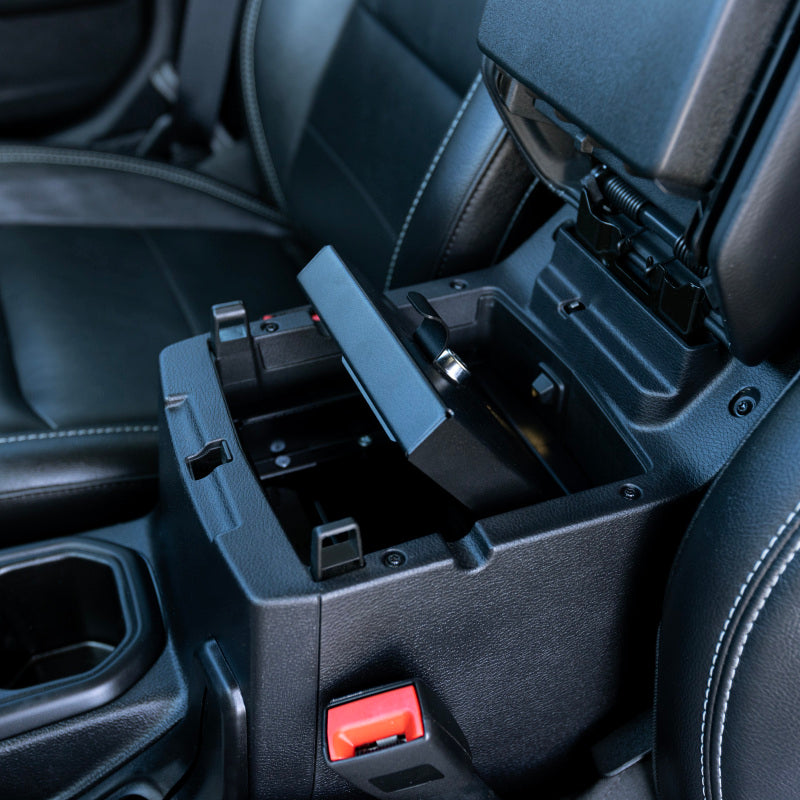 Tuffy Console Safe W/ Keyed Lock For Jeep Wrangler & Gladiator Cargo Boxes & Bags Tuffy Products