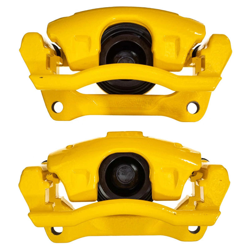 Power Stop 09-14 Volkswagen Routan Front Yellow Caliper w/Bracket (Pair) Brake Calipers - Perf PowerStop