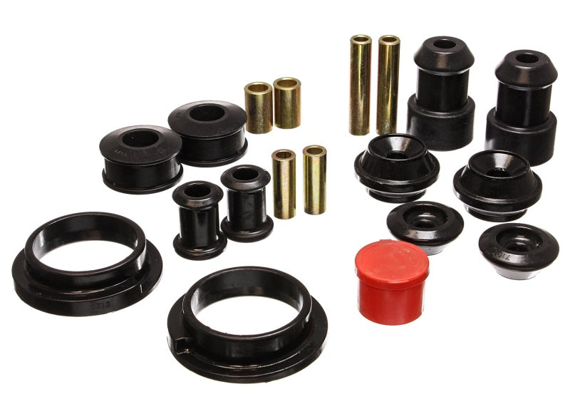 Energy Suspension 85-92 Volkswagen Corrado (4 cyl only)/Golf II/GTI/Jetta II Black Hyper-Flex Master Bushings - Full Vehicle Kits Energy Suspension