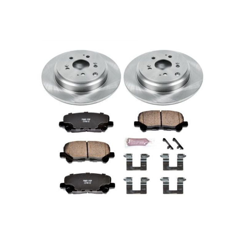 Power Stop 12-15 Honda Pilot Rear Autospecialty Brake Kit Brake Kits - OE PowerStop