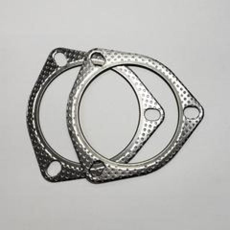 Ticon Industries 3.5in 3-Bolt MLS Gasket - 2pk Exhaust Gaskets Ticon