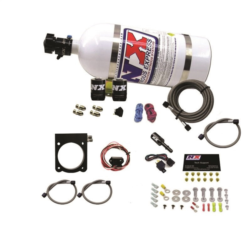 Nitrous Express Dodge 3.6L V6 Nitrous Plate Kit (50-200HP) w/10lb Bottle Nitrous Systems Nitrous Express