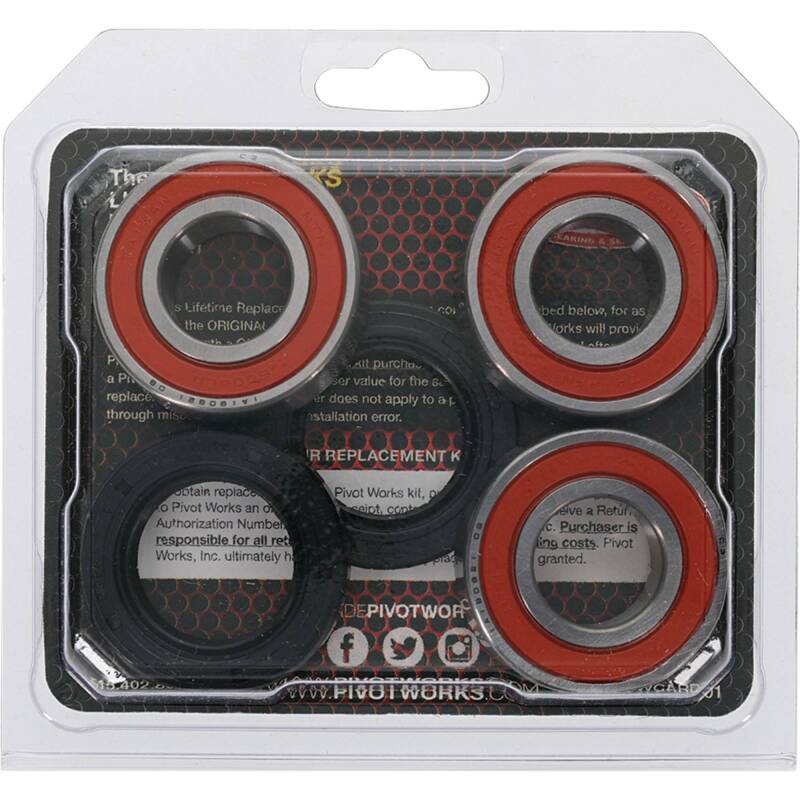 Pivot Works Kawasaki, Suzuki Wheel Bearing Kit Premium Bearings Control Arms Pivot Works
