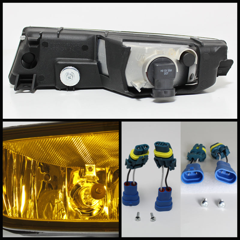 Spyder Acura TL 02-03 OEM Fog Lights wo/Switch Yellow FL-ATL02-Y Fog Lights SPYDER