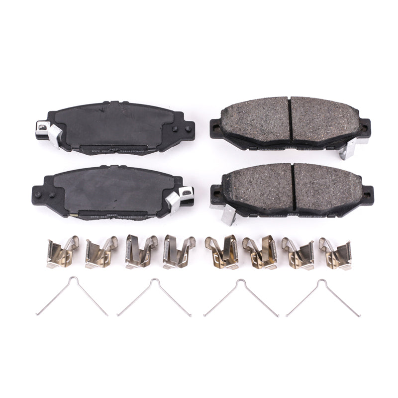 Power Stop 93-97 Lexus GS300 Rear Z17 Evolution Ceramic Brake Pads w/Hardware Brake Pads - OE PowerStop