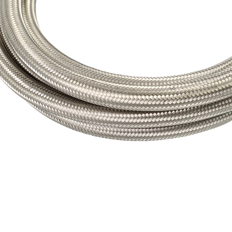 Mishimoto 10Ft Stainless Steel Braided Hose w/ -6AN Fittings - Stainless Oil Line Kits Mishimoto