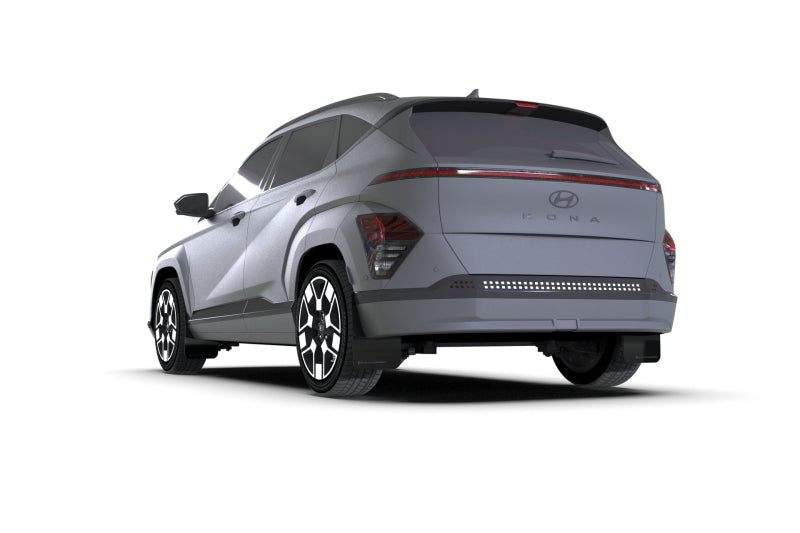 Rally Armor 24-25 Hyundai Kona/Kona EV Black UR Mud Flap w/Grey Logo Mud Flaps Rally Armor