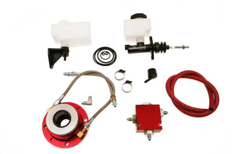 McLeod Hydraulic T.O. Bearing Blt On Muncie Trans W/Master Cyl With 1 Piston Release Bearings McLeod Racing