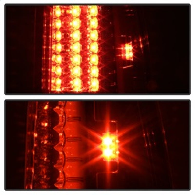 Spyder Ford F150 Styleside 97-03/F250 Version 2 LED Tail Lights Red Clear ALT-YD-FF15097-LED-G2-RC Tail Lights SPYDER