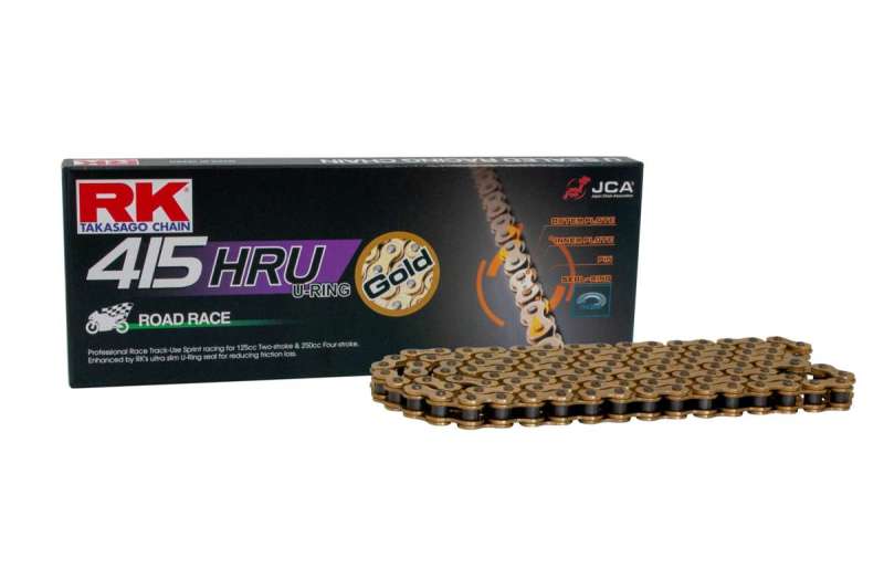 RK Chain GB415HRU-120L U-Ring - Gold Chains RK Chain