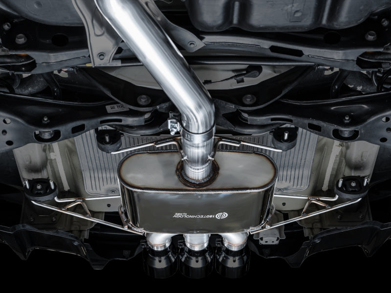 AWE Tuning 2024 Acura Integra Type S DE5 FWD Touring Edition Exhaust w/ Triple Diamond Black Tips Catback AWE Tuning