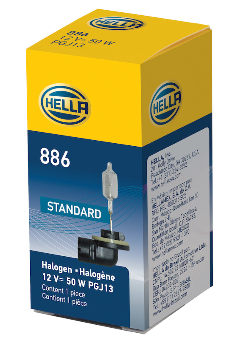 Hella Bulb 886 12V 50W Pgj13 T325 Bulbs Hella