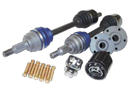 DSS Honda 2000-2008 S2000 1000HP Level 5.9 Axle/Hub Kit HS35 Axles Driveshaft Shop