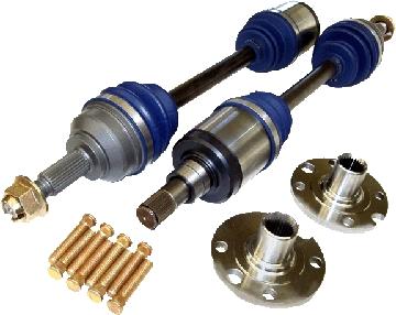 DSS SCION 2004-2007 xA / xB 600HP Level 3.9 Axle/Hub Kit SC35 Axles Driveshaft Shop