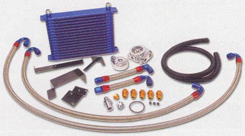 GReddy 13+ Scion FR-S / Subaru BRZ 10-Row Oil Cooler Kit with Shroud Oil Coolers GReddy