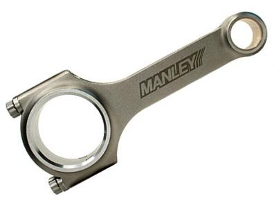 Manley 90-93.5 Mitsubishi Eclipse GS GST GSX (6 Bolt 4G63 4G63T) H Beam Connecting Rod Set Connecting Rods - 4Cyl Manley Performance
