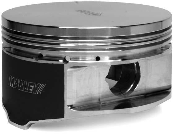 Manley Ford 4.6L Modular V8 3.552in Bore 1.220in CH -18.00 CC Piston Set Piston Sets - Forged - 8cyl Manley Performance