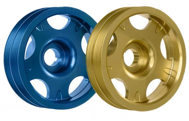 Cobb All Subaru (Except 10+ Legacy Models) Black Lightweight Main Pulley Pulleys - Crank, Underdrive COBB