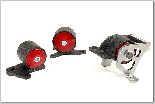 Innovative 96-00 Civic B/D Series Black Steel Mounts 60A Bushings (2 Bolt) Engine Mounts Innovative Mounts