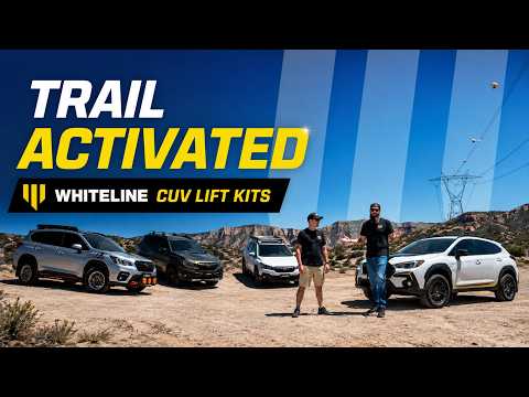 Whiteline 24-26 Subaru Crosstrek Front and HD Rear Lift Kit w/ HD Rear Springs 440lb Constant Lift Kits Whiteline